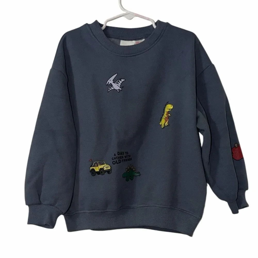 Zara Boys Sweatshirt/Jeans Pants Set(Size 6)